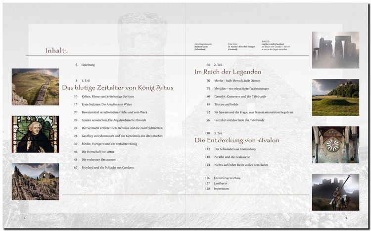 Produktbild: Der wahre K&ouml;nig Artus und die Suche nach Avalon - Verborgene Pl&auml;tze in Schottland, Cornwall, Wales und auf der Isle of Man