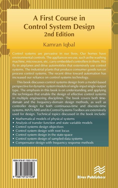Produktbild: A First Course in Control System Design, Second Edition