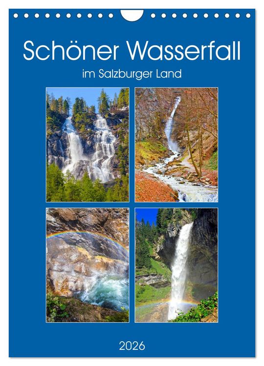 Produktbild: Sch&ouml;ner Wasserfall (Wandkalender 2026 DIN A4 hoch), CALVENDO Monatskalender
