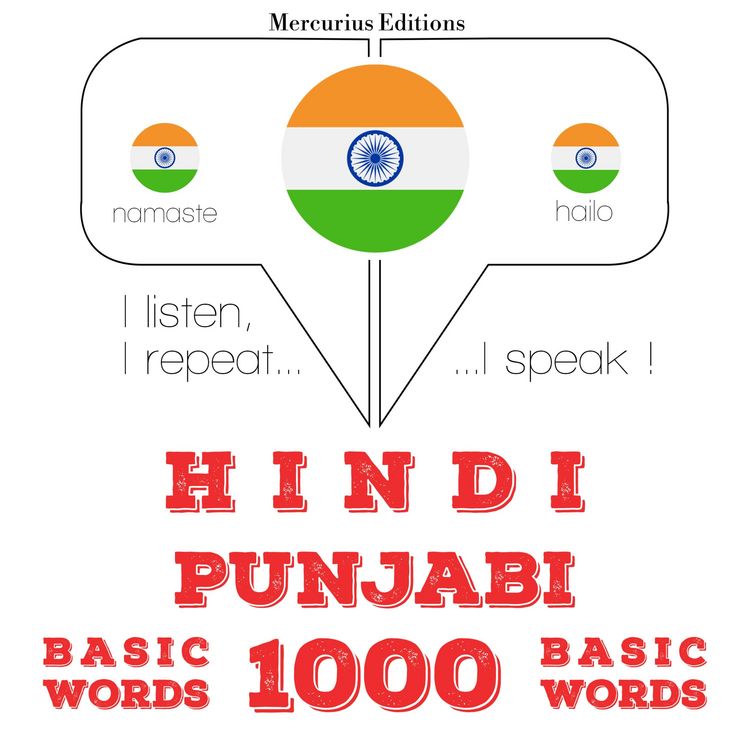 Produktbild: 1000 essential words in Punjabi