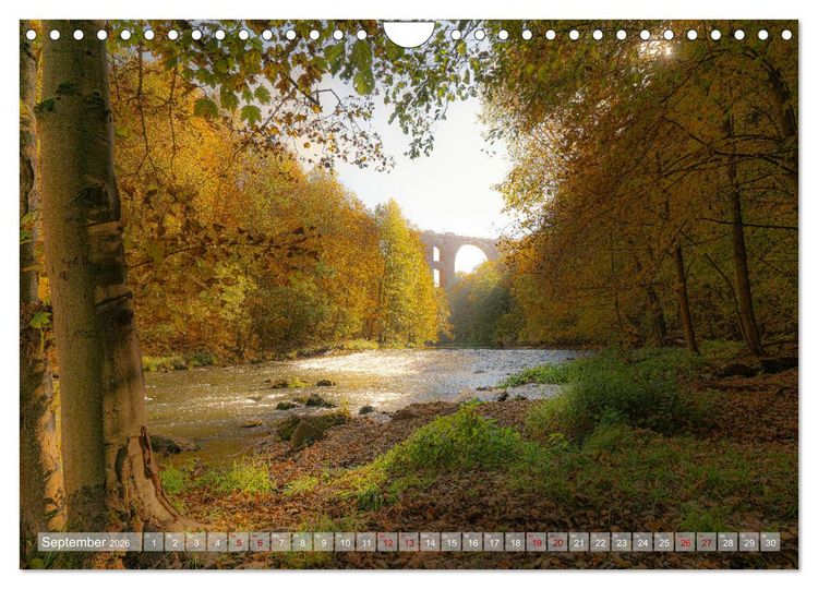 Produktbild: Vogtland - Farben einer Landschaft (Wandkalender 2026 DIN A4 quer), CALVENDO Monatskalender