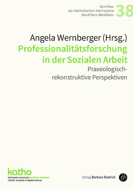 Produktbild: Professionalit&auml;tsforschung in der Sozialen Arbeit
