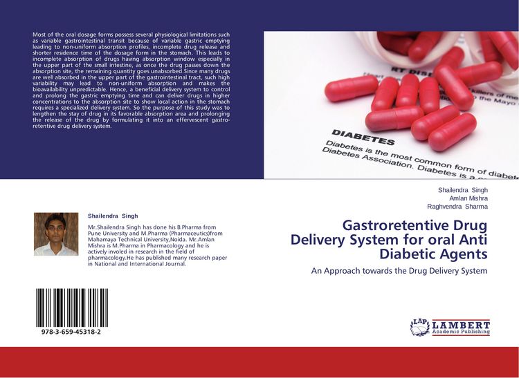 Produktbild: Gastroretentive Drug Delivery System for oral Anti Diabetic Agents
