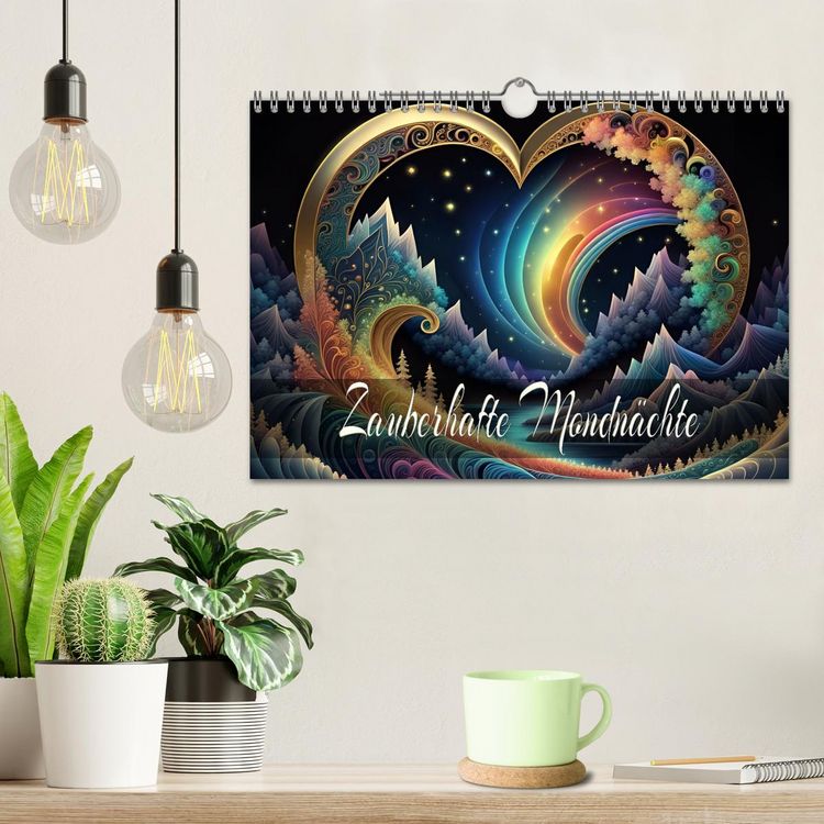 Produktbild: Zauberhafte Mondn&auml;chte (Wandkalender 2026 DIN A4 quer), CALVENDO Monatskalender