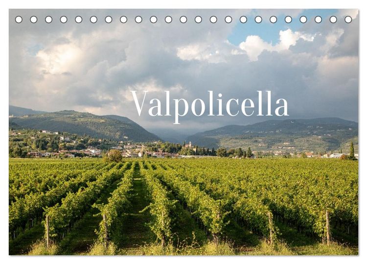 Produktbild: Valpolicella (Tischkalender 2026 DIN A5 quer), CALVENDO Monatskalender