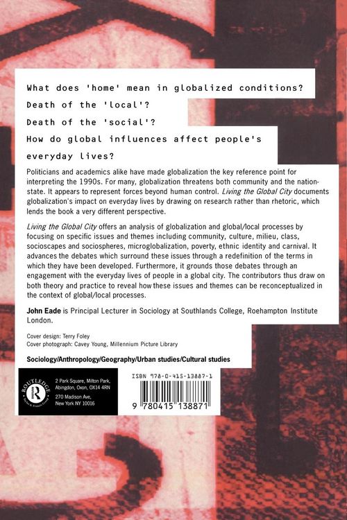 Produktbild: Living the Global City