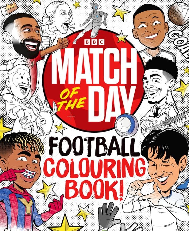 Produktbild: The Match of the Day Football Colouring Book