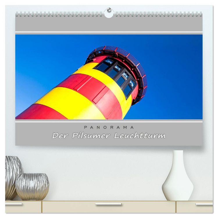 Produktbild: Der Pilsumer Leuchtturm (hochwertiger Premium Wandkalender 2026 DIN A2 quer), Kunstdruck in Hochglanz