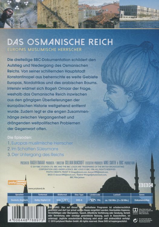 Produktbild: Das Osmanische Reich - Europas muslimische Herrscher