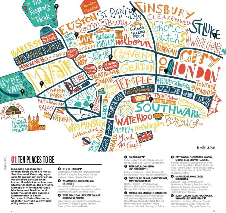 Produktbild: 50 Maps London (DuMont Reisef&uuml;hrer)