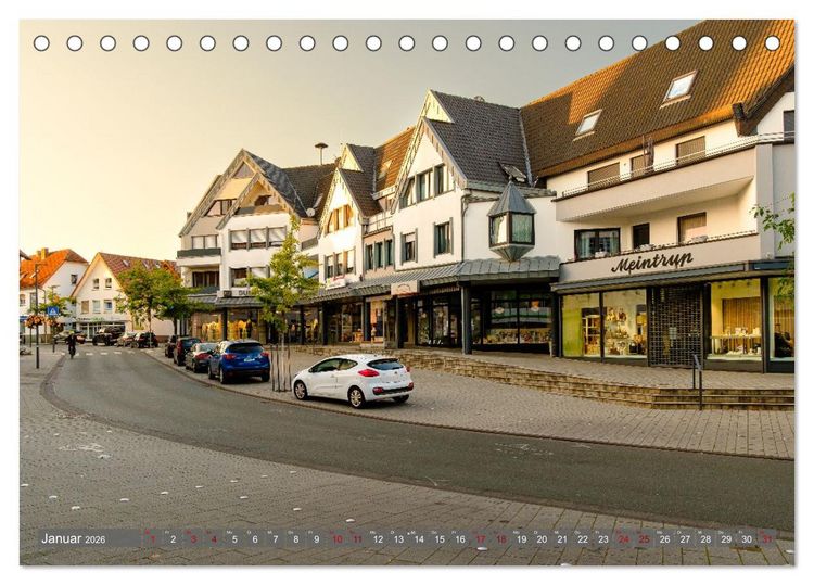 Produktbild: Ein Blick auf Delbr&uuml;ck (Tischkalender 2026 DIN A5 quer), CALVENDO Monatskalender