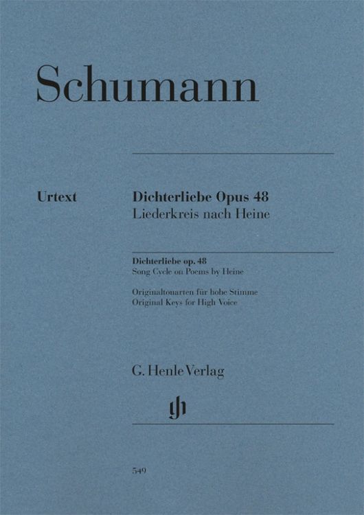 Produktbild: Robert Schumann - Dichterliebe op. 48