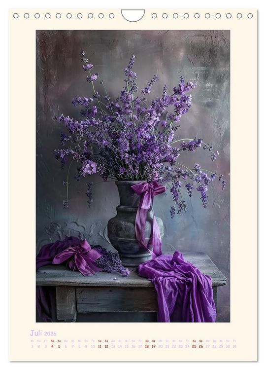 Produktbild: Lavendel (Wandkalender 2026 DIN A4 hoch), CALVENDO Monatskalender