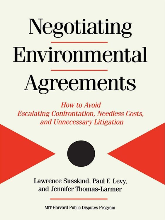 Produktbild: Negotiating Environmental Agreements