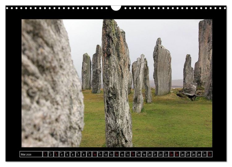 Produktbild: Schottlands wilder Westen (Wandkalender 2026 DIN A3 quer), CALVENDO Monatskalender