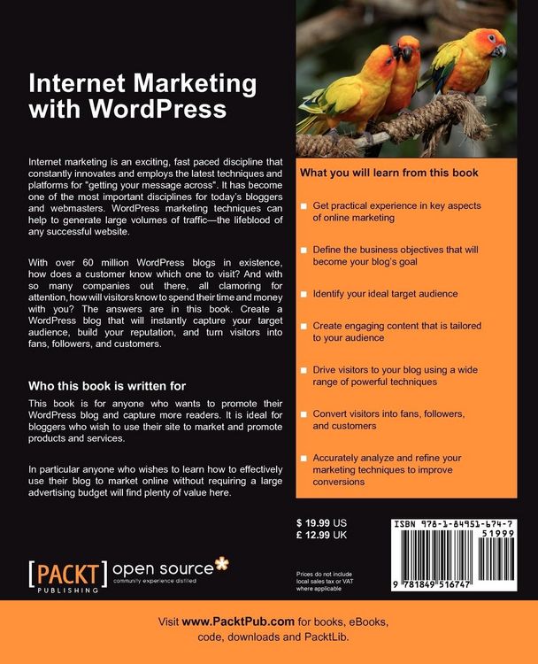 Produktbild: Internet Marketing with Wordpress