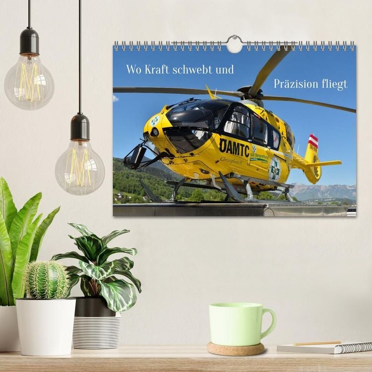 Produktbild: Wo Kraft schwebt und Pr&auml;zision fliegt (Wandkalender 2027 DIN A4 quer), CALVENDO Monatskalender