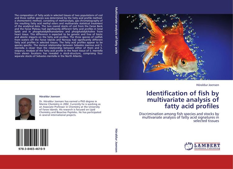 Produktbild: Identification of fish by multivariate analysis of fatty acid profiles
