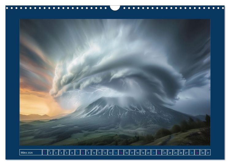 Produktbild: Im Bann der Naturgewalten (Wandkalender 2026 DIN A3 quer), CALVENDO Monatskalender