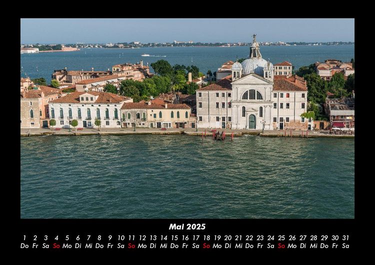 Produktbild: Venedig 2025 Fotokalender DIN A3