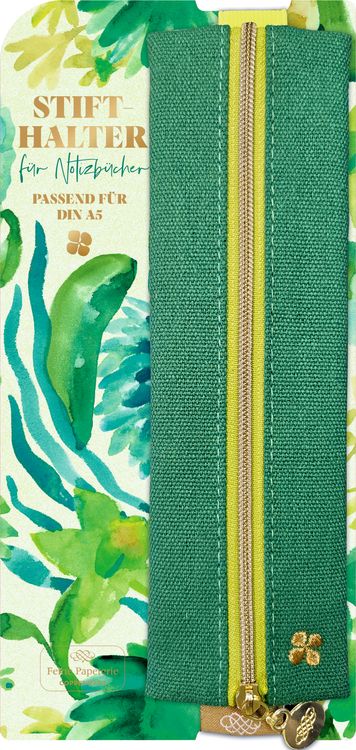 Produktbild: Stifthalter f&uuml;r Notizb&uuml;cher &ndash; All about green