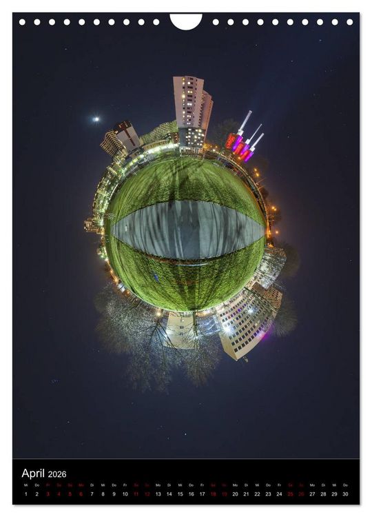 Produktbild: Planet Hannover (Wandkalender 2026 DIN A4 hoch), CALVENDO Monatskalender