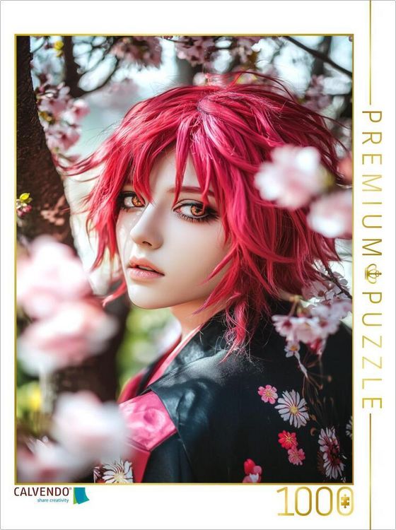 Produktbild: CALVENDO Puzzle Kira Blossom | 1000 Teile Lege-Gr&ouml;&szlig;e 64x48cm Foto-Puzzle f&uuml;r gl&uuml;ckliche Stunden