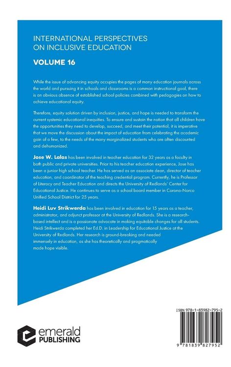 Produktbild: Minding the Marginalized Students Through Inclusion, Justice, and Hope