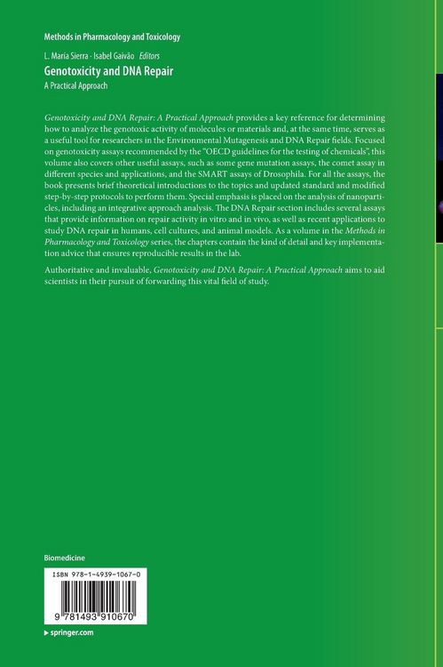 Produktbild: Genotoxicity and DNA Repair
