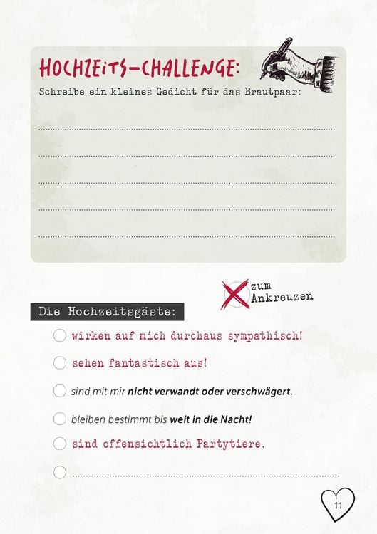 Produktbild: Let's Party: Hochzeit! Ausf&uuml;llbuch f&uuml;r Hochzeitsg&auml;ste
