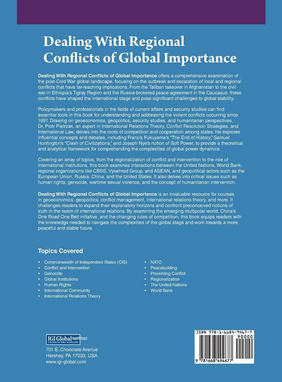 Produktbild: Dealing With Regional Conflicts of Global Importance
