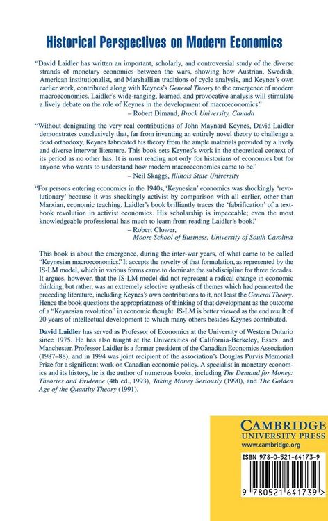 Produktbild: Fabricating the Keynesian Revolution