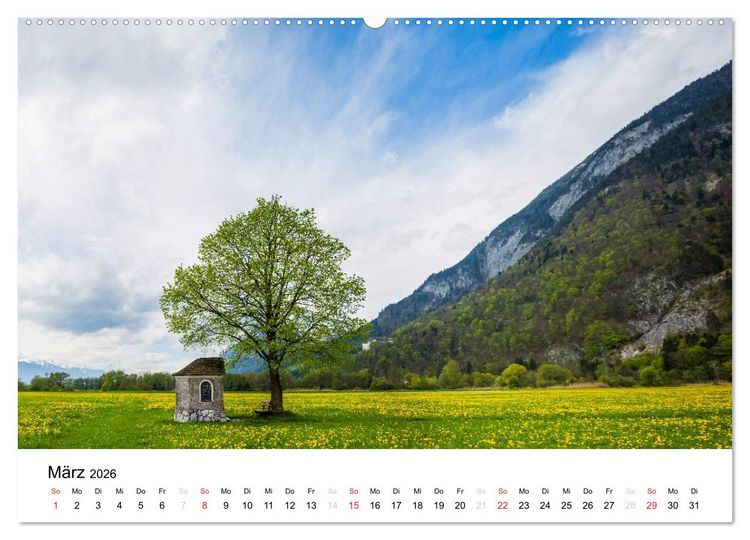 Produktbild: Tirol &ndash; Impressionen aus dem Alpenland (Wandkalender 2026 DIN A2 quer), CALVENDO Monatskalender