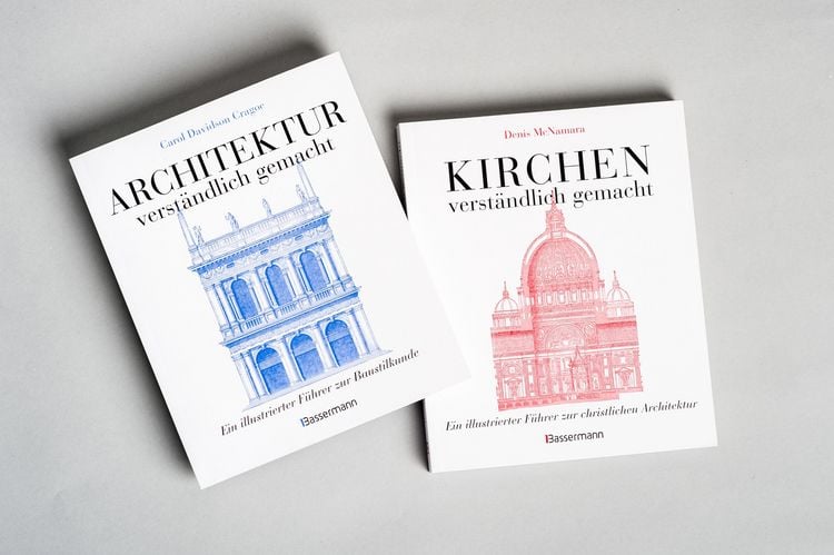 Produktbild: Kirchen - verst&auml;ndlich gemacht. Eine illustrierte und verst&auml;ndliche Baustilkunde zur christlichen Architektur: Kathedralen, Kapellen, Kl&ouml;stern, Abteien und Tempeln. Mit Grund- und Aufrissen, Detail- und Gesamtansichten