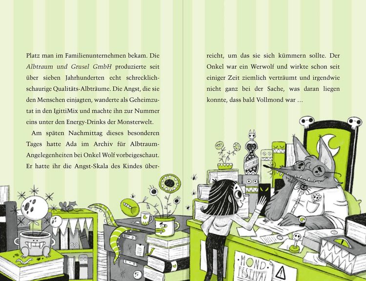 Produktbild: Ada Albtraum und Theo Tr&auml;ums&uuml;&szlig; &ndash; Eine schaurig-sch&ouml;ne Freundschaft