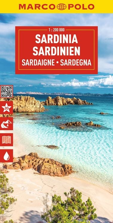 Produktbild: MARCO POLO Reisekarte Italien 15 Sardinien 1:200.000