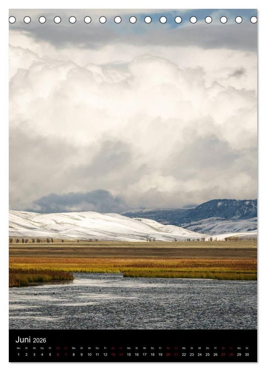 Produktbild: Teton Range - Der Grand Teton National Park (Tischkalender 2026 DIN A5 hoch), CALVENDO Monatskalender