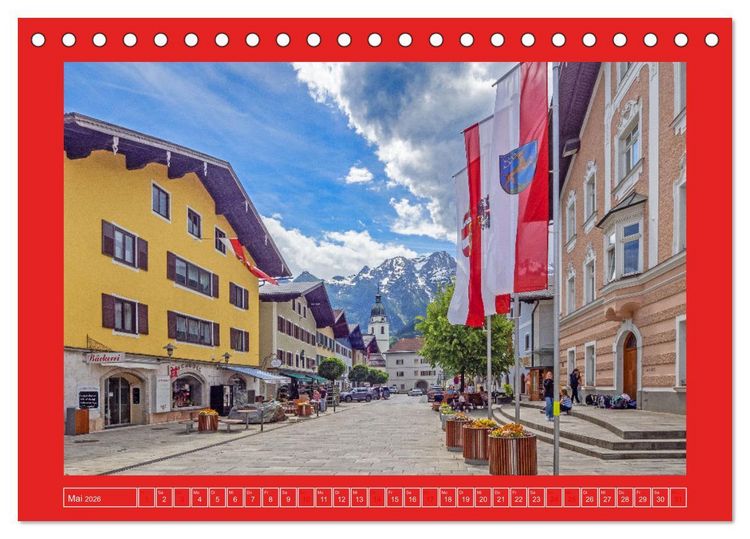 Produktbild: Herzliche Gr&uuml;&szlig;e aus Kuchl (Tischkalender 2026 DIN A5 quer), CALVENDO Monatskalender
