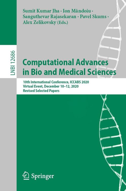 Produktbild: Computational Advances in Bio and Medical Sciences