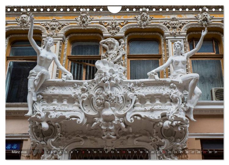 Produktbild: Odessa- Die sch&ouml;ne Stadt am Schwarzen Meer (Wandkalender 2026 DIN A4 quer), CALVENDO Monatskalender