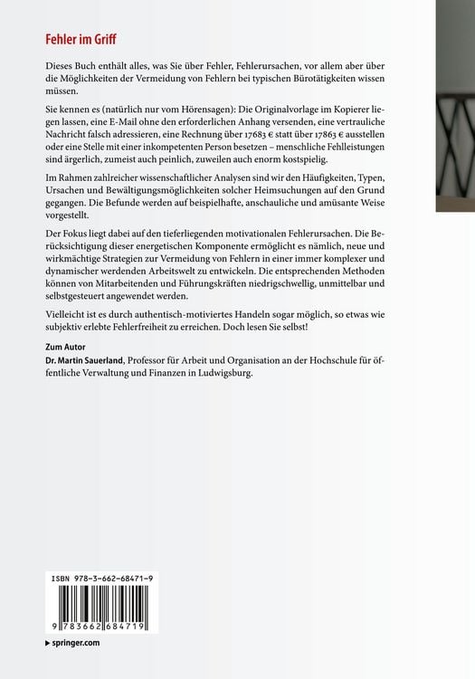 Produktbild: Fehler im Griff