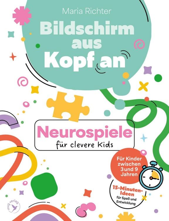 Produktbild: Bildschirm aus, Kopf an: Neurospiele f&uuml;r clevere Kids