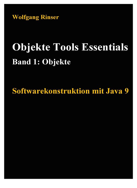 Produktbild: Objekte Tools Essentials Band 1: Objekte