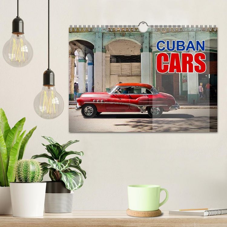 Produktbild: Cuban Cars (Wall Calendar 2026 DIN A4 landscape), CALVENDO 12 Month Wall Calendar