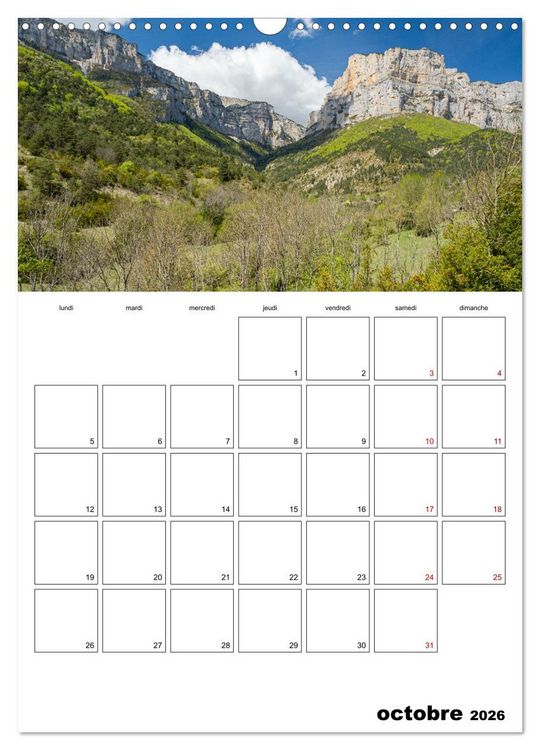 Produktbild: Le sud du Vercors, paysages (Calendrier mural 2026 DIN A3 horizontal), CALVENDO calendrier mensuel
