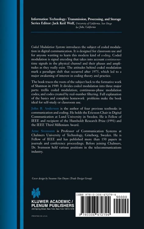 Produktbild: Coded Modulation Systems