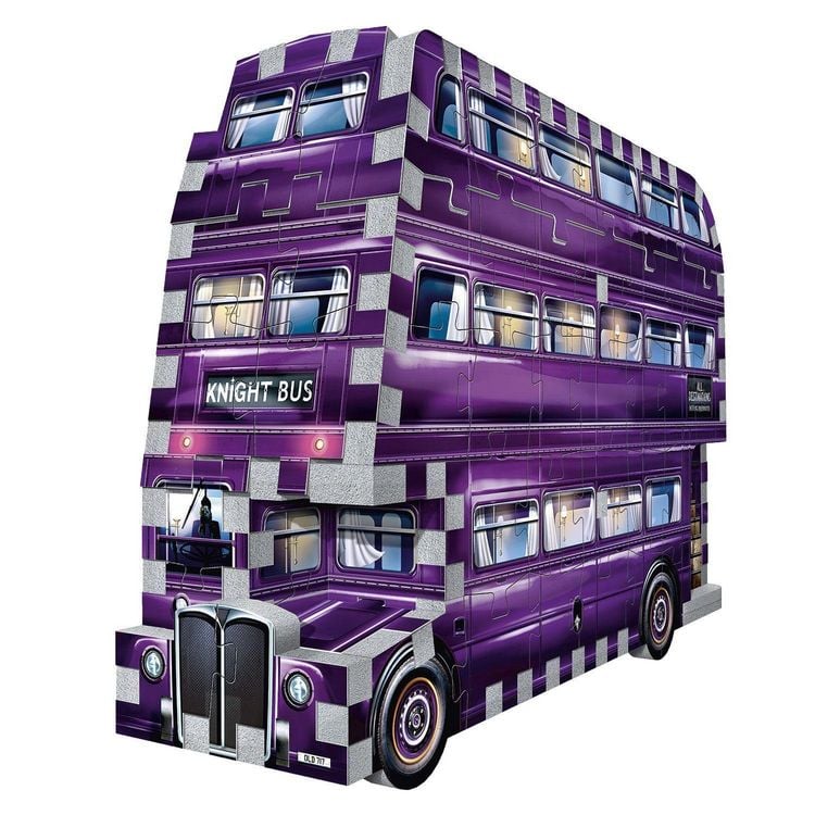 Produktbild: Der fahrende Ritter Mini Harry Potter / Knight Bus 3D Puzzle 130 Teile