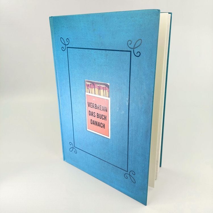 Produktbild: Verbrenn das Buch danach &ndash; Ein Ausf&uuml;llbuch f&uuml;r Erwachsene (Hardcover)