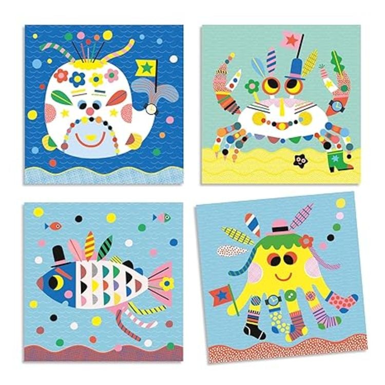 Produktbild: Kleine Geschenke - Sticker Meerestiere