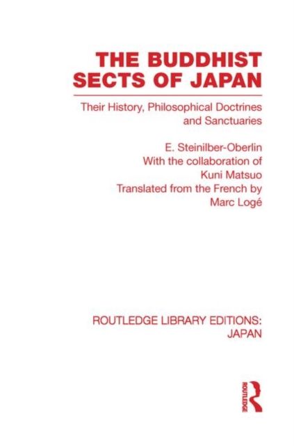 Produktbild: Steinilber-Oberlin, E: The Buddhist Sects of Japan